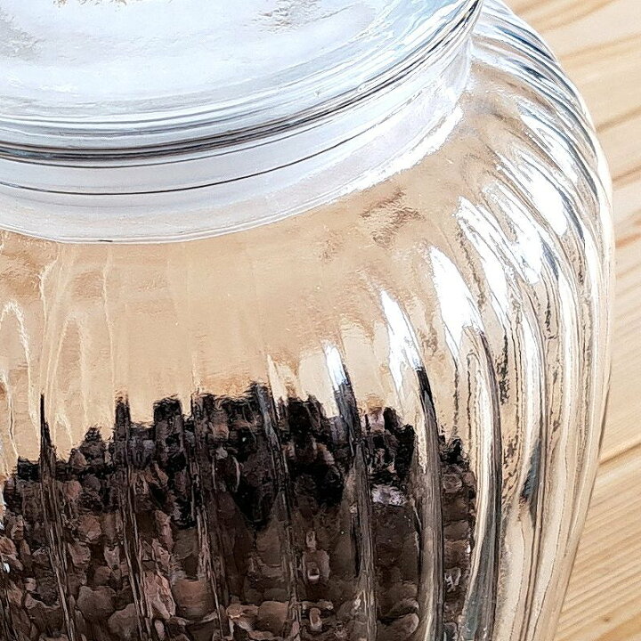 楽天市場】【ガラス容器】アンティーク クッキージャー 2.3L ガラス 