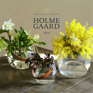 【ガラスポット】ホルムガード ガラスポット デザインウィズライトジャー Sサイズ H10cm(花瓶・ポット・ペン立て・花瓶・植物・小物入れ・北欧・インテリア・おしゃれ・Pot)HOLME GAARD