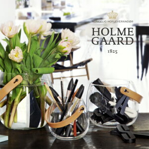 【ガラスポット・花瓶】ホルムガード ガラスポット おしゃれ 花瓶 Mサイズ H12cm デザインウィズライトポット(花瓶・ガラスポット・ペン立て・植物・小物入れ・北欧・インテリア・おしゃ