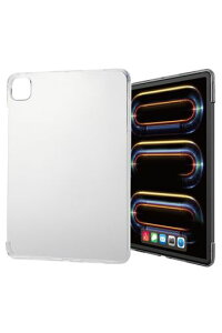 エレコムipadpro11インチiPadPro(M4)2024年モデルケースソフト耐久力衝撃吸収クリアTB-A24PMUCCR