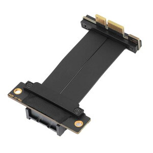 PCIe4.0X1���C�U�[�P�[�u���A�f���A��90�x���p�A�I�X-���X�����P�[�u���APCIe4.0X1�����P�[�u������PCIExpressGen4.0X1���C�U�[�G�N�X�e���_�[(10cm)