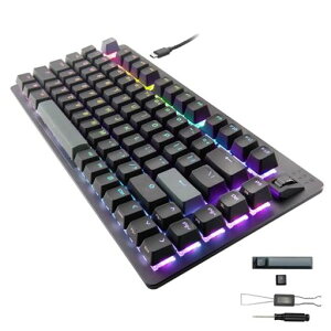 �G���R�� �Q�[�~���O�L�[�{�[�h V custom VK720A ���s�b�h�g���K�[���� �L�� ���E�� ���C���A�i���O���m�X�C�b�`���� 75%�T�C�Y US�z�� �u���b�N TK-VK720ABK-EN
