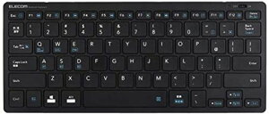 �G���R�� Bluetooth �L�[�{�[�h �p���^�O���t�� �y�� �}���`OS�Ή� iPad Surface Chromebook �u���b�N TK-FBP102BK