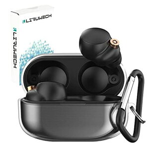 LIRUWECHforSonyWF-1000XM4�p�P�[�X�\�j�[���C�����X�C���[�z���pTPU�P�[�X�S�ʕی�J�o�[WF-1000XM4�p�A�N�Z�T�������h�~�L�Y�h�~�ϏՌ������[�d�\�h���h�o