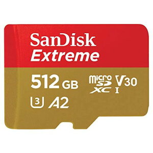 SanDiskMicroSDXCUHS-ICard512GBExtremeUltraHighSpeedType(ReadUpto190MB/s/WriteUpto130MB/s)SanDiskExtreme
