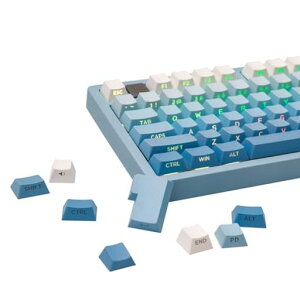 EPOMAKER133�L�[�_�u���V���b�g�T�C�h�v�����gPBT�`�F���[�v���t�@�C���L�[�L���b�v�Z�b�g���J�j�J���Q�[�~���O�L�[�{�[�h�pANSI�z��MX-Clone�X�C�b�`�Ή�Cherry/Gateron/Kailh/Epomaker�X�C�b�`