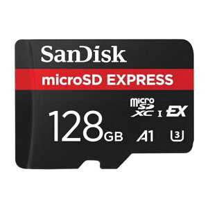 SanDiskmicroSDExpress�J�[�h�A12GBmSD�J�[�h�A�ǂݎ�葬�x�ő�880MB/�b�A�������ݑ��x�ő�480MB/�b�A������������100MB/�b�ASanDisk