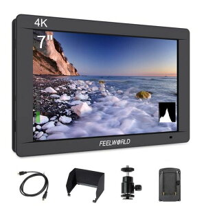 FeelworldFEELWORLDFW703�J����&�r�f�I�J�����p���j�^�[7�C���`IPS�����^HD1920x12003G-SDI4KHDMI�o��/���͓��{��ݒ�I���J�����t�B�[���h���j�^�[��჌�t�f�B�X�v���C