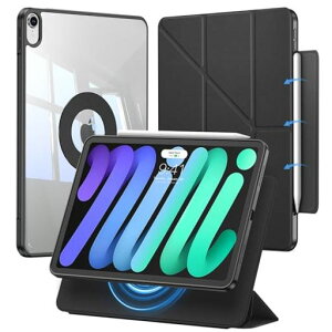 iPadmini7�P�[�X(A17Pro�A2024)iPadmini��7/6����P�[�X�܂肽���݃X�^���h���O���\�}�O�l�b�g�J�o�[�c�u��/���u���X�^���hPencilPro/USB-C�Ή��ϏՌ��ϗ����ی�