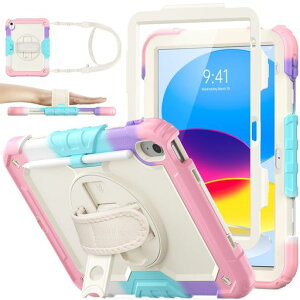 SEYMACstockiPad(A16)��11����/��10�����p�P�[�X�ϏՌ��y���z���_�[�t�B�����t���O�ʃJ�o�[���u���c�u���X�^���h360�x��]�n���h�X�g���b�v�V�����_�[�X�g���b�v�t��(�F�Ƃ�ǂ�s���N)