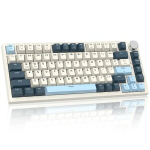 MAMBASNAKE x ATTACK SHARK K85 ���s�b�h�g���K�[ �Q�[�~���O�L�[�{�[�h �L�� 75% TKL MOBA/FPS���� ��A