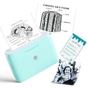 PhomemoM04S�~�j�v�����^�[�X�}�z�Ή�300dpi�T�[�}���v�����^�[53/80/110mm���M���Ή��V�[��/�ʐ^/�m�[�g/����/�N���X�}�X�M�t�g�ɍœK�ł�110mm�z���C�g���M��1���t�����{��Ή�