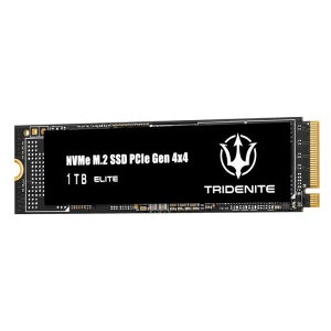 TRIDENITEELITE����SSD1TBGen4PCIeNVMeM.22280-�ǂݍ��ݍő�7200MB/�b�A�������ݍő�6000MB/�b-DDR41GBDRAM�L���b�V������