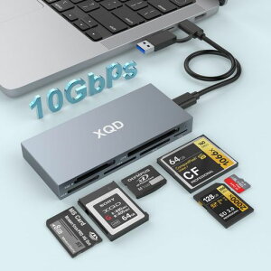 6in1XQDCardReader10GbpsMultiXQDReaderforSonyG/MSeriesLexar2933x/1400xUSBMarkXQDCard/CF/XD/MS/TF/SDReader
