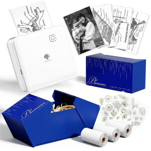 PHOMEMO ~jv^[ X}zΉ T[}v^[ P2S oCv^[ v`Mtg 300DPI 15/25/53MM v^[ |[^u^ tHgv^[ |[^uv^[ V[v