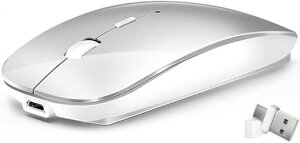 CX}EXBluetooth}EXÉ[d^2.4GHz3DPI[hx^ѕ֗iPad/iPhone/Mac/Windows/Surface/Macbook/PCɑΉ(Vo[)Medium