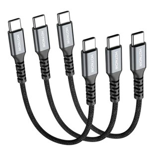 HOTNOW�Z��USBC-USBC�P�[�u��0.15m3�{�A15cmUSBTypeC65W�}���[�d�P�[�u���݊����T���X��iPhone171615�AGalaxyS25S24S10S9S8�ANote20/10