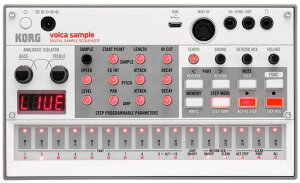 KORG�f�W�^���T���v���[volcasample2�V���Z�T�C�U�[�d�r�쓮�X�s�[�J�[�����w�b�h�t�H���g�p�ǂ��ł��g����R���p�N�g�T�C�Y