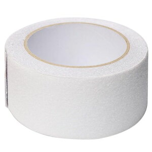 jlonすべり止めテープ超強力ノンスリップテープ滑り止めテープのり残らず耐水転倒防止屋外屋内階段脚立用(50mmx長さ5m・クリア)