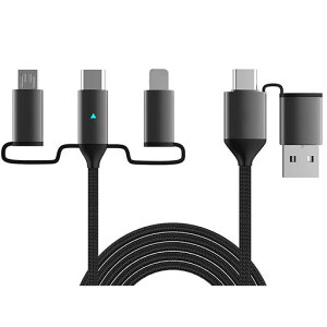 SisyphyUSBC�[�d�P�[�u���y6in1PD60W�}���[�d480Mbps�f�[�^�]���zUSBA+C�ϊ��A�_�v�^ph0ne/�^�C�vC/�}�C�N����{����3in1���@��Ή�Surface/Galaxy�Ή�(�i�C�����҂�1m)