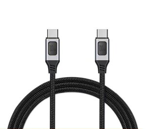 USBTypeC�P�[�u��100WPD�Ή�5A20VE-Marker�}���[�d480Mbps�f�[�^�`���^�C�vc�P�[�u��USBCtoC�P�[�u��USB-C�P�[�u��MacBookiPadmini6iPadPro