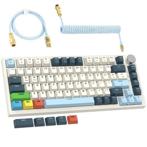 MAMBASNAKE x ATTACK SHARK K85 ���s�b�h�g���K�[ �Q�[�~���O�L�[�{�[�h �L�� 75% TKL MOBA/FPS���� ��B
