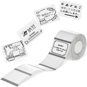 NIIMBOT ���x���V�[�� ���M���x���p�� B1/B1Pro/B2/B2Pro/B21/B21Pro/B31���x���v�����^�[�Ή� 40*30mm����