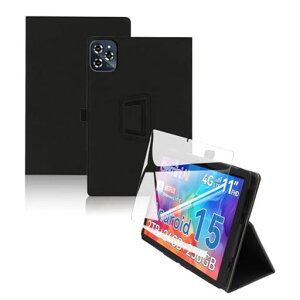 ForTabweeW90/TabweeT90�P�[�X�t�B�����Z�b�gTabwee�^�u���b�g10.1�C���`�ی�P�[�X�K���X�t�B�����y�ʃJ�o�[�p�x�����㎿PU���S���ʃJ�o�[�ϏՌ��y�u���b�N�z+�ی�t�B����1��