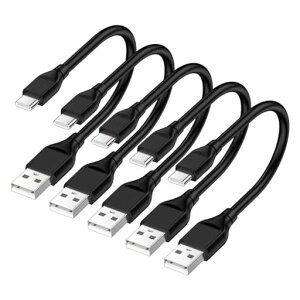 AbcPow�^�C�vc�[�d�P�[�u��0.3M�y5�{�Z�b�g�zQC3.0�}���[�d�^�C�vc�P�[�u��iPhone17�V���[�Y/GalaxyS23ultra/iPadPro/iPadair��5����/Sony