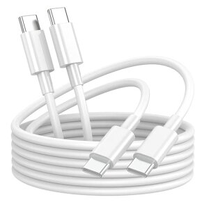 USBC�P�[�u��iPhone171615�[�d�P�[�u��PD�}���[�dUSBC-C1M2�{�Z�b�g�����ϋv�����f�[�^�����^�C�vCiPhone�R�[�hiPhone17/16/15/Pro/Pro