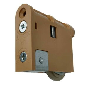 家研販売木製引戸用取替戸車N色幅18X高さ50X長さ61mmY型レールスライドドアKHMJB-907(N)1個入