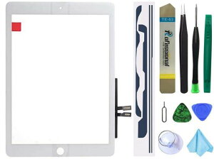 iPad6620189.7C`(A1893A1954)pXN[fW^CU[(LCD͊܂܂܂)z[{^Ȃ+vCXg[ڒ+c[Zbg(zCg)