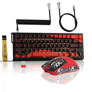 ATTACKSHARK���s�b�g�g���K�[�L�[�{�[�h�ƃ}�E�X�Z�b�gX68PRO�Q�[�~���O�L�[�{�[�h��X11�Q�[�~���O�}�E�X���C�����X�Z�b�g�L�[�{�[�h-���C�X�C�b�`RT0.01mm2.4GHz/BT/�L��