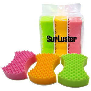 SurLuster(�V���A���X�^�[)�E�H�b�V���O�X�|���W(3�F�Z�b�g)��ԃX�|���W��ʍ\���E���^����ԗp�i�{�f�B�[�p�ԃR�[�e�B���O�{�H�Ԑ��͂̍������C�S����S-170