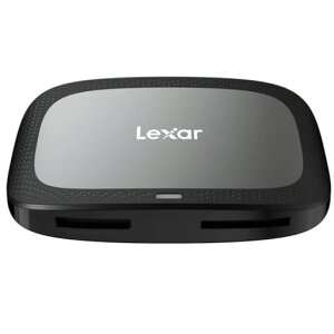 LexarProfessionalCFexpressTypeA/SDUSB3.2Gen2���[�_�[�ACFexpressTypeA�����SDUHS-II�J�[�h�p�ɐ݌v����Ă���A����USB
