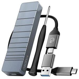 iDsonixM.2SSD�P�[�X10GbpsNVME+NGFFM.2�G���N���[�W���\���b�h�O���[�A���~�j�E���ϔMSATANVMENGFF�A�_�v�^�[USB3.1Gen2�E�B���h�E/Mac/Linux�Ȃǂƌ݊�������