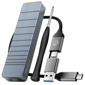 iDsonixM.2SSD�P�[�X10GbpsNVME+NGFFM.2�G���N���[�W���\���b�h�O���[�A���~�j�E���ϔMSATANVMENGFF�A�_�v�^�[USB3.1Gen2�E�B���h�E/Mac/Linux�Ȃǂƌ݊�������