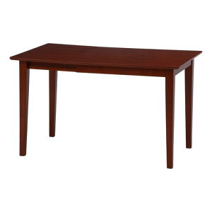 不二貿易折りたたみダイニングテーブル2~4人用幅80cmミディアムブラウンレノバ98896