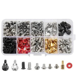 SRECNOPCネジセットスペーサーワッシャー自作PCssdPCケースデスクトップ280個セット