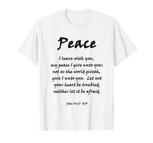 PeaceJohn14:27BibleVerseGift���a�W����14:27������߃M�t�gT�V���c