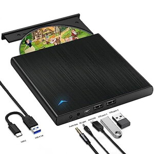 Yisjek�O�t��CDDVD�h���C�uUSB3.0�^�C�vCCDDVD�v���[���[�I�[�f�B�I/USB�|�[�g/�d���P�[�u���t��DVD�h���C�u�O�t���ǂݎ��/�������ݐÉ��y�ʍ����X����CD�h���C�uDVD���R�[�_�[