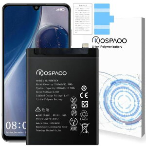KOSPAOOforHUAWEIP30lite�o�b�e���[�݊��e��3240mAh3.82VPSE�F��HB356687ECW�d�r�Ή�Mate10lite/Nova2Plus/P10Selfie/Nova2i/Nova