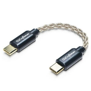GUCraftsman Type-C(USB-C)�ϊ�Type-C(USB-C) �w�b�h�t�H���A���v�P�[�u�� 6N�P������P�[�u�� FiiO BTR5 Q1 Q3 Q3s Qudelix 5K xDuoo Link2 XD-05PLUS E1DA