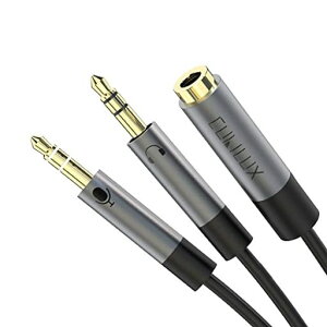 Cubilux3.5mm�C���z��2���z��A4��(TRRS)(CTIA)���X3��(TRS)�I�X�C���z���}�C�N�ϊ��A�_�v�^�A�w�b�h�t�H���[�q����X�v���b�^�[�APC�A�p�\�R�A�R���s���[�^�ɑΉ��A25cm