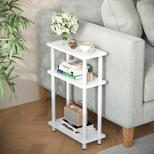 APICIZONサイドテーブルスリムナイトテーブル天然木ベッドサイドテーブルおしゃれミニテーブルベッド横サイドラック木目調収納棚付きテーブル小さい小型雑誌テーブルソファサイド