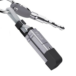 PZOZ �}���`�[�d�P�[�u�� 4in1 LED�f�B�X�v���C 140W �}���`�P�[�u�� USB C to A/�^�C�vc to ���C�g�j���O/USB A to USB C/USB A to Lightning PD 5A �}���[�d