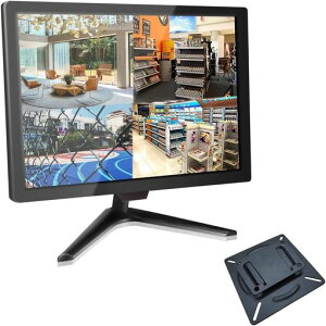 Cocar19インチモニター1600x900液晶ディスプレイCCTV監視用HDMI/BNC/YPbPr/VGA対応オーディオ入出力・VESA対応防犯カメラ・ホームセキュリティ用TFTLCDモニター