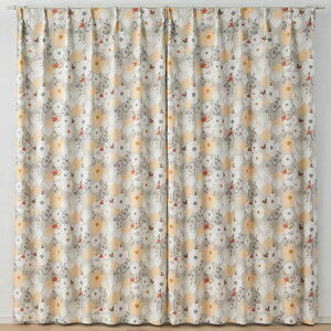 スミノエMOOMINタイニーフラワーカーテンドレープ1枚入100x178cmGR323-76006