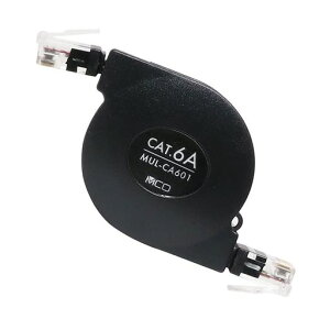 ~VMCOLANP[u1m莮cat6AJeS[6A10Gbps10MKR[h[Le[N^тɕ֗ZMUL-CA601/BKubN