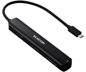 USBTypeChbLOXe[Vnu6-in-1PD85Wo͋}[dUSB-Cx2USB-Ax2HDMIx1RJ45x1ubNGRDST-C30BK